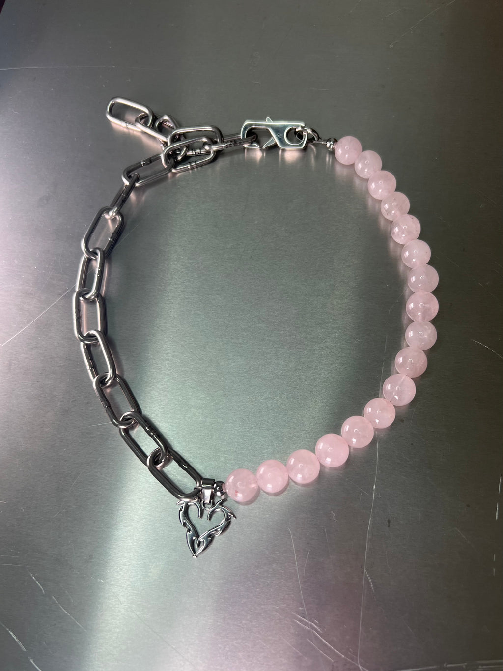 CHANGELING C7 - Half Rosequartz