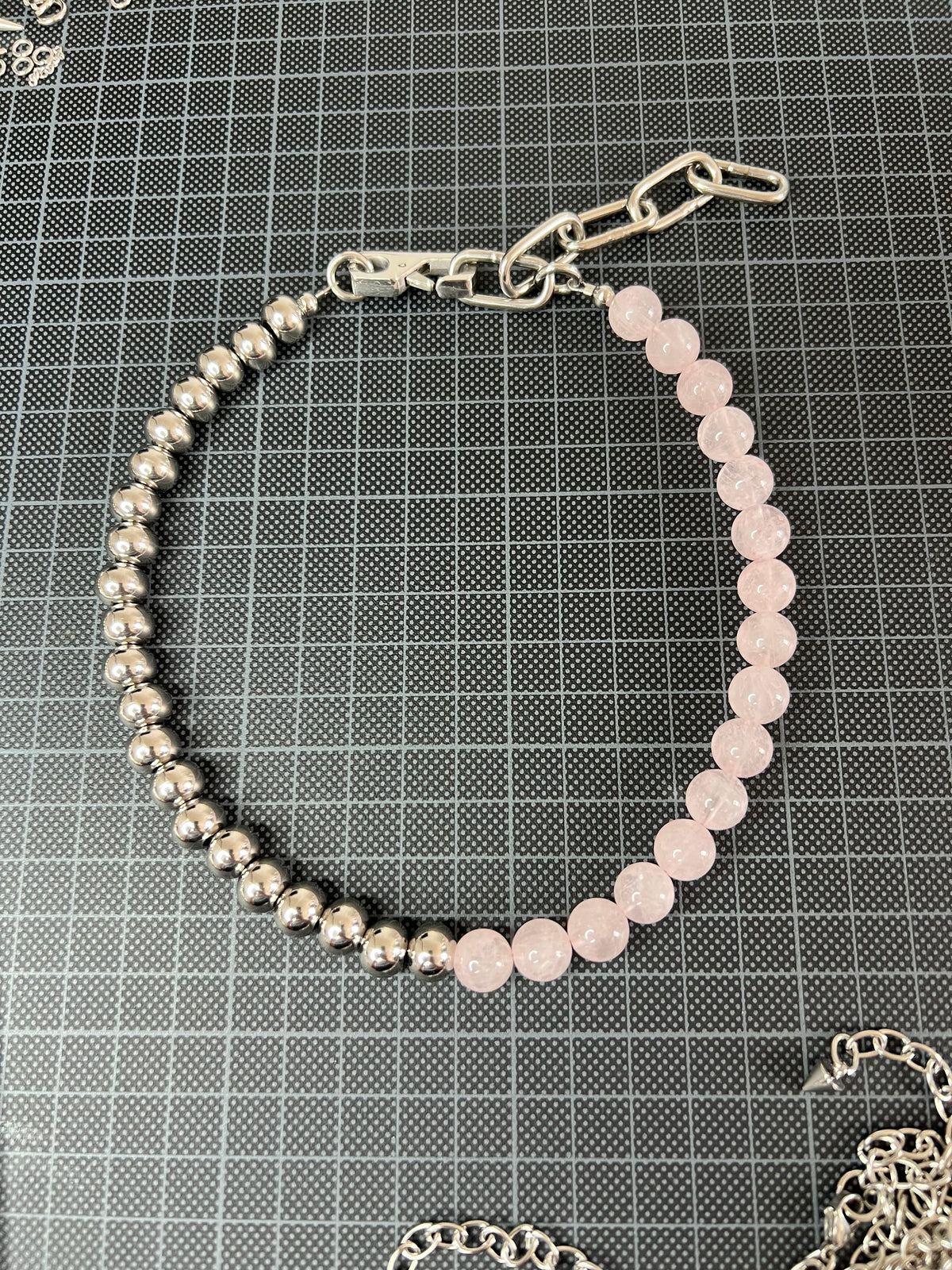 CHANGELING C8 - Stainless Rosequartz